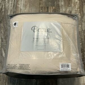 Bare Home Cream Polar Fleece Sheet Set - Soft Cozy Bedding